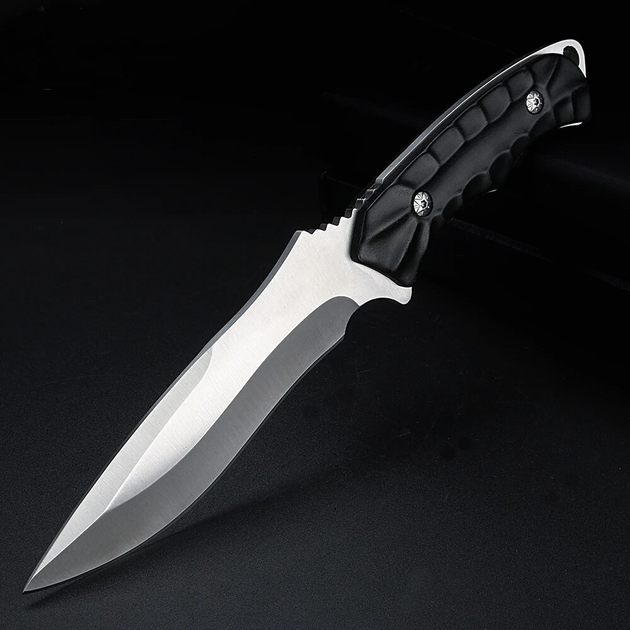 Нож охотничий Columb OD105 толстый клинок, металлическая рукоять, качественная сталь - изображение 2
