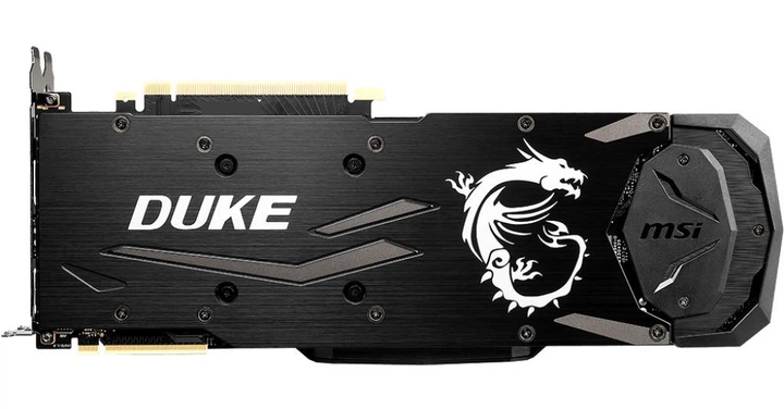 Відеокарта MSI RTX 2080 8Gb Duke OC (GeForce RTX 2080 DUKE 8G OC) (GDDR6, 256 bit, PCI-E v3.0) Б/в - Фото 11 Відеокарта MSI RTX 2080 8Gb Duke OC (GeForce RTX 2080 DUKE 8G OC) (GDDR6, 256 bit, PCI-E v3.0) Б/в - зображення 11
