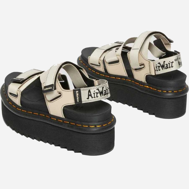 Sandały damskie skórzane Dr.Martens Kimber 27351268 38 (7US) 23.5 cm Beżowe (190665467796) - obraz 3