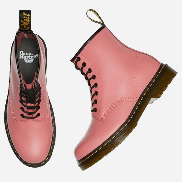Жіночі черевики високі Dr. Martens 1460 25714653 36 (5US) 22 см Рожеві (190665320305) - зображення 4