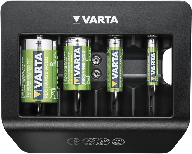 Ładowarka akumulatorków Varta LCD Universal Charger+ EU Black (57688101401) - obraz 3