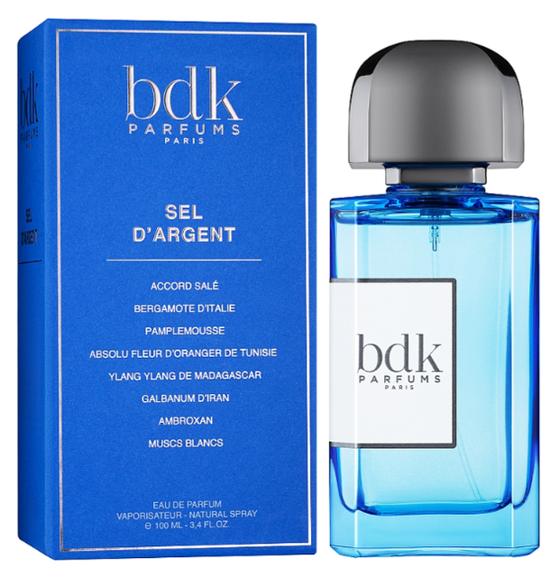 Woda perfumowana damska BDK Parfums Azur Collection Sel D'Argent 100 ml (3760035450443) - obraz 1