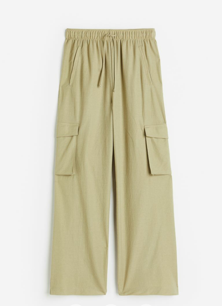 Жіночі штани карго H&M (55798) XS Хакі - Фото 6 Жіночі штани карго H&M (55798) XS Хакі - изображение 6