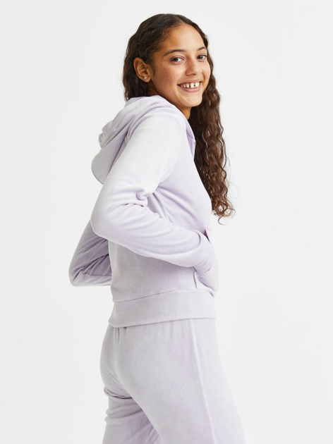 Жіноча спортивна кофта H&M (55591) M Фіолетова - изображение 5
