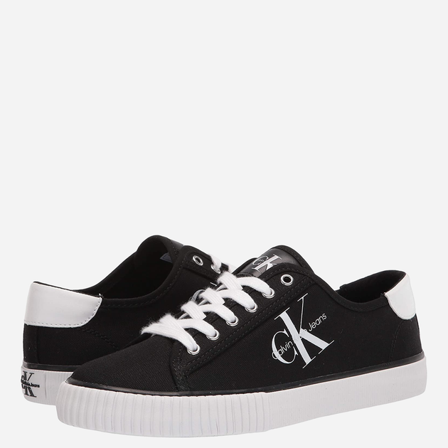 Мужские кеды низкие Calvin Klein 797370403 42 (US 9) 27.5 Черные ...