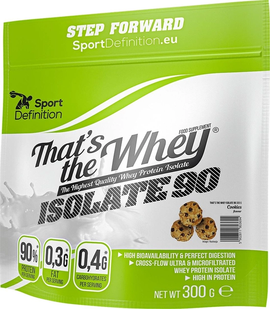 Białko Sport Definition Thats The Whey Isolate 300 g Cookies (5902811803694) - obraz 1