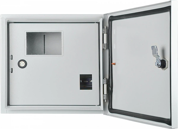 Щит металевий АСКО-УКРЕМ ЩУРн-1/4 навісний IP54 UBox Сірий (A0260030007) - зображення 3