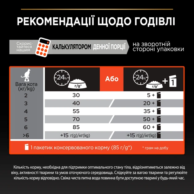 Сухий корм для стерилізованих котів Purina Pro Plan Sterilised Adult 1+ Vital Functions Пуріна Проплан з лососем 1,5 кг (7613036517362) - изображение 8
