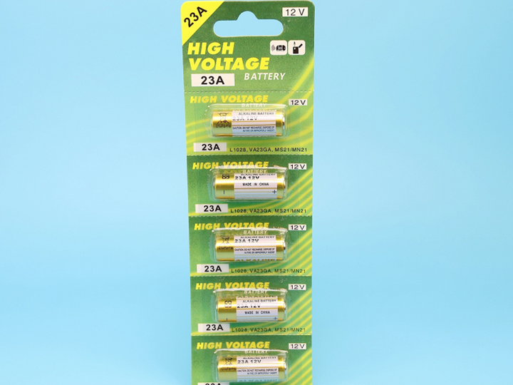 Батарейка High Voltage щелочная 23A 12V 5 шт. в блистере (1011-839-00) - изображение 4