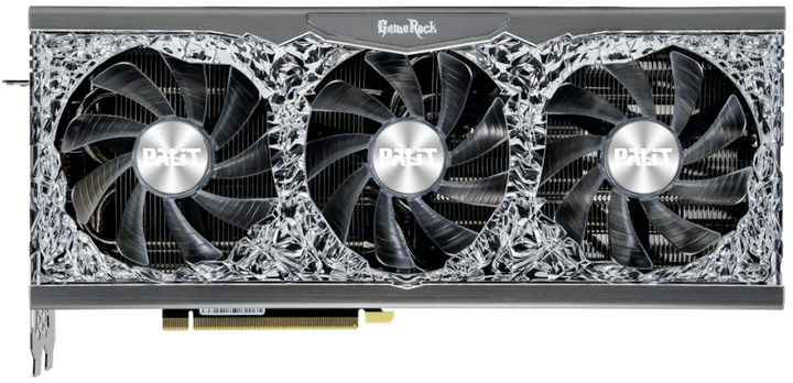 Відеокарта Palit GeForce RTX 3080 GameRock V1 Товар Б/В - зображення 3