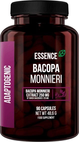 Ekstrakt z Bakopy Drobnolistnej Essence Bacopa Monnieri 250 mg 90 kapsułek (5902811814973) - obraz 1
