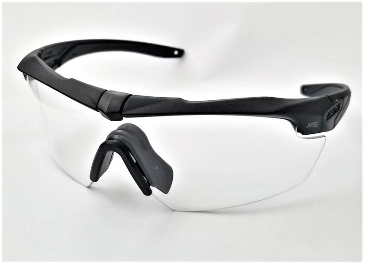 Баллистические тактические очки ESS Crosshair One с дужками Crossbow HI-DEF Copper - изображение 1