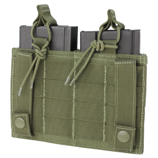 Подсумок для магазинов AR молле Condor Double AR10/M14 Kangaroo Mag Pouch 191040 Олива (Olive) Один размер - изображение 2