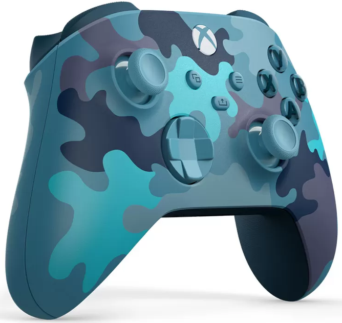 Беспроводной геймпад Microsoft Xbox Wireless Controller Camo Blue (889842823967) - изображение 3