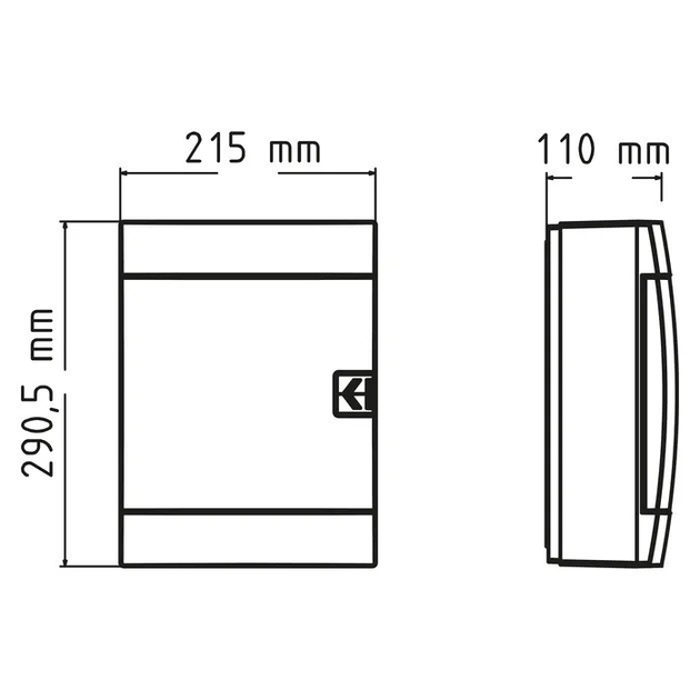 Щиток электрический наружный 16 авт. Horoz Electric SURFACE MOUNTED-16 ...