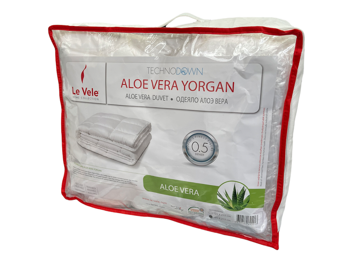 Одеяло Le Vele Aloe Vera нанофайбер 155х215 см Белое - Фото 5 Одеяло Le Vele Aloe Vera нанофайбер 155х215 см Белое - изображение 5