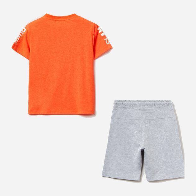 Костюм дитячий (футболка + шорти) OVS 1786589 140 см Оранжевий (8057274849547) - зображення 2