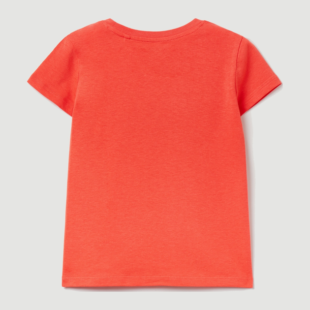 Дитяча футболка для дівчинки OVS 1790501 116 см Теракотова (8057274914771) - зображення 2