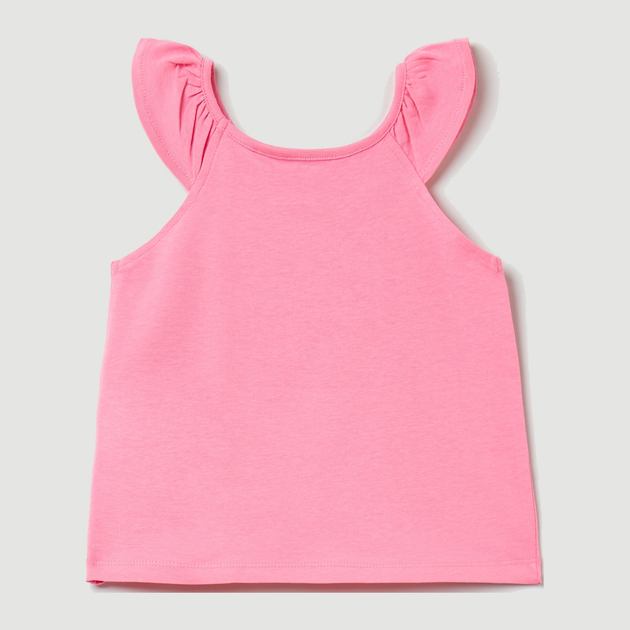 Koszulka na ramiączkach dziecięca dla dziewczynki OVS 1804182 104 cm Różowa (8056781107942) - obraz 2