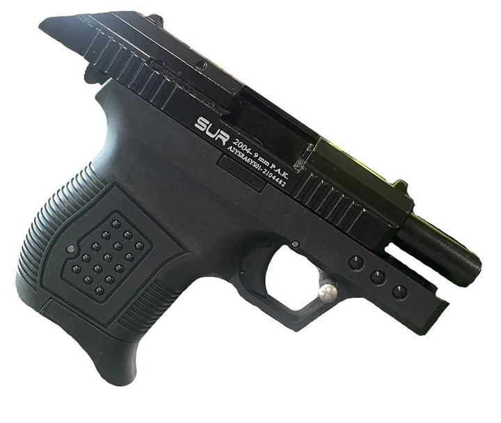 Стартовий пістолет SUR 2004 Black + Патрони 25шт. - зображення 2