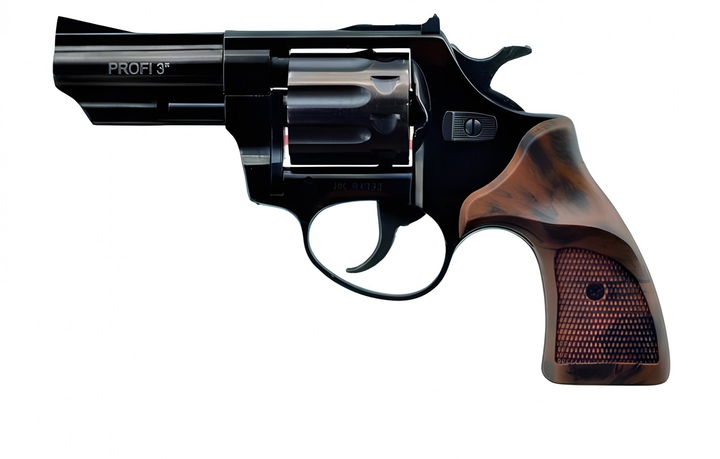 Револьвер под патрон Флобера Profi 3" черный Pocket с Кобурой - изображение 2
