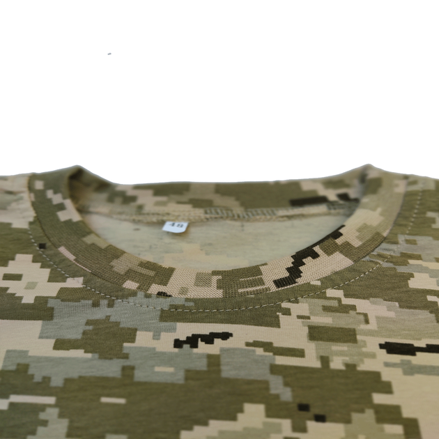 Військова чоловіча футболка піксель ЗСУ літня 48 (М) - зображення 2