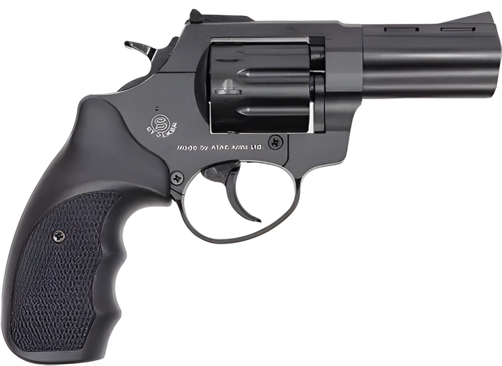 Револьвер под патрон Флобера Stalker 3" zinc чёрная рукоять - изображение 2