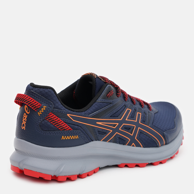 Buty do biegania męskie ASICS Trai Scout 2 1011B181-404 41.5 26 cm Granatowy/Brzoskwiniowy (4550456282889) - obraz 5