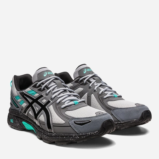 Чоловічі кросівки ASICS Gel-Venture 6 1203A245-020 43.5 27.5 см Сірий/Чорний (4550456215504) - зображення 2