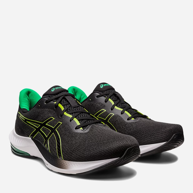 Buty do biegania męskie z amortyzacją ASICS Ge-Pulse 14 1011B491-023 43.5 27.5 cm Szary/Limonkowy (4550456097506) - obraz 2