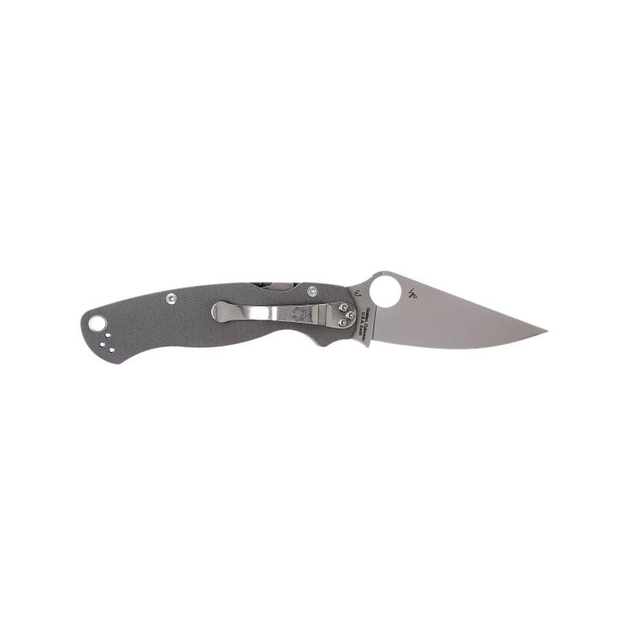 Нож Spyderco Para-Military 2 G10 Maxamet Dark Grey (C81GPDGY2) - изображение 2