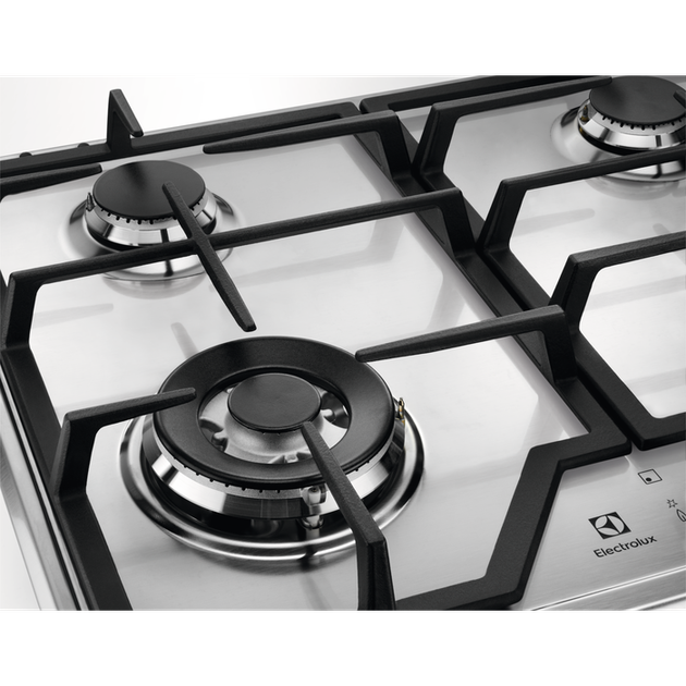 Варочная поверхность газовая ELECTROLUX EGS6436SX - изображение 3