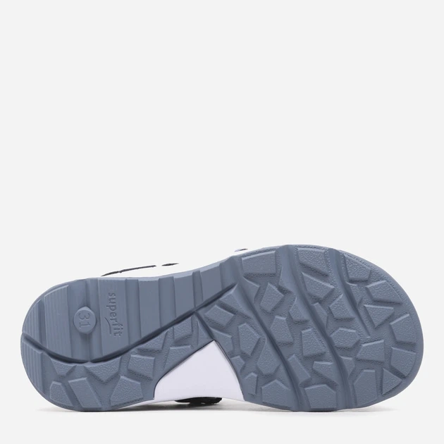 Sandały chłopięce skórzane Superfit Criss Cross 1-000580-8010 32 Blue (9010159149124) - obraz 5