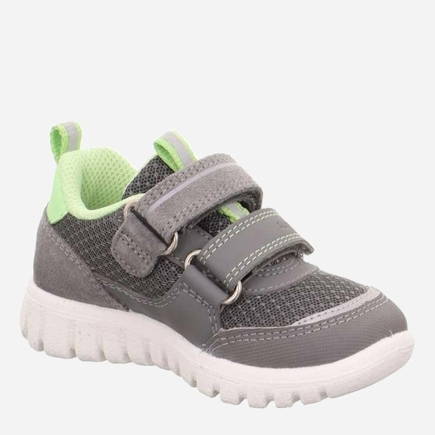 Buty sportowe chłopięce na rzepy Superfit Sport7 Mini 1-006203-2500 34 Szare (9010159178537) - obraz 5