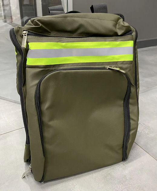 Сумка-рюкзак для военного медика 45 л Оливковый - изображение 1