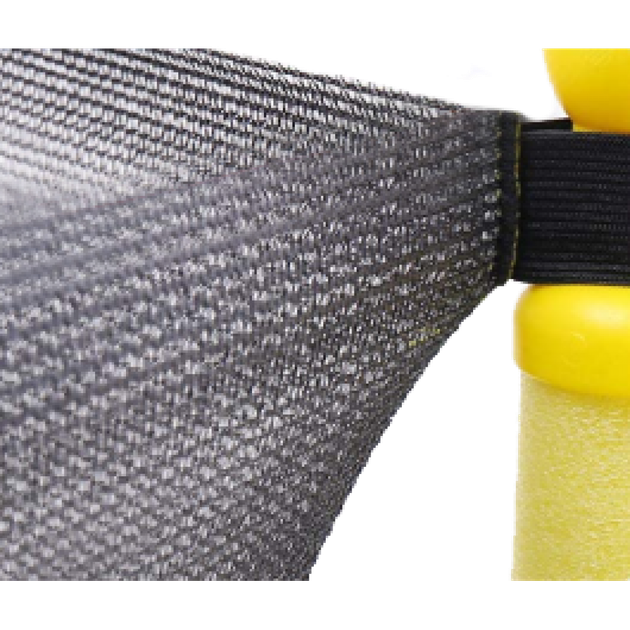 Батут Atleto 152 см з сіткою жовтий (5 ft) - Фото 3 Батут Atleto 152 см з сіткою жовтий (5 ft) - изображение 3