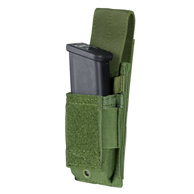 Подсумок для пистолетного магазина молле Condor Single Pistol Mag Pouch MA32 Олива (Olive) - изображение 1