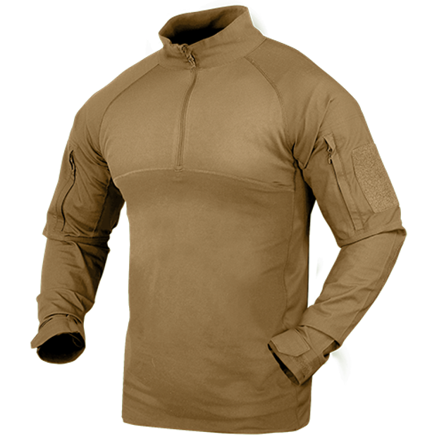 Тактична сорочка Condor Combat Shirt 101065 Large, Тан (Tan) - зображення 1