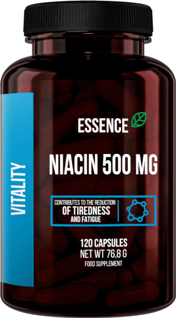 Essence Niacin 500 mg 120 kapsułek (5902811813976) - obraz 1