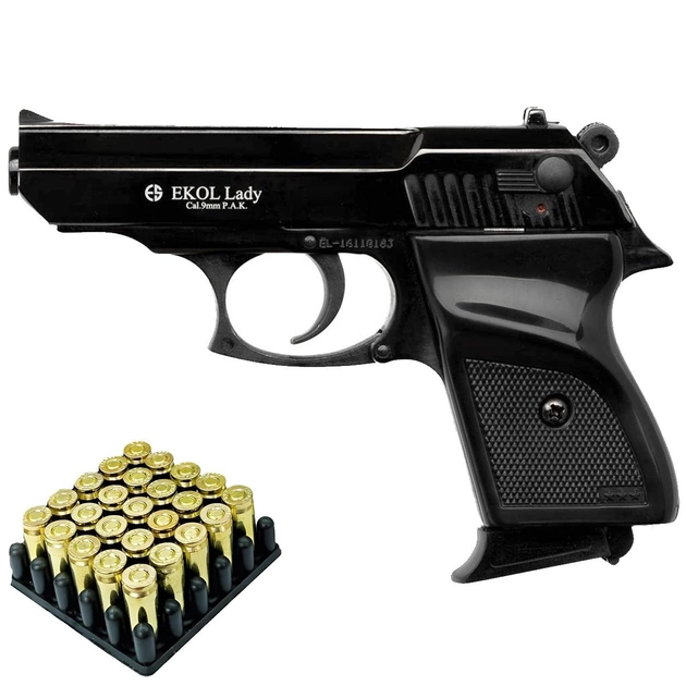 Стартовий револьвер Ekol Lady Black - зображення 1