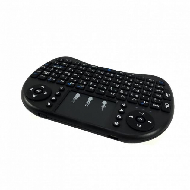 Бездротова клавіатура з тачпадом Keyboard wireless MWK08/i8 Led touch з акумулятором, підсвічуванням, для ПК, смарт-телевізора, смартфона (64767262) - зображення 3