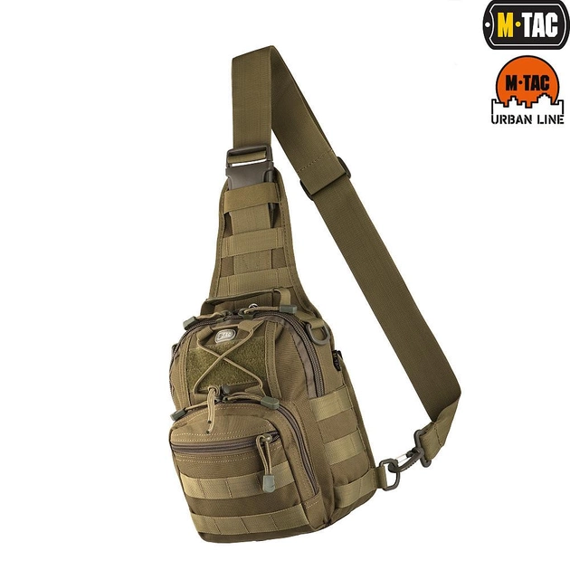 Тактическая армейская сумка M-Tac Patrol наплечная Оливка (9033) - изображение 1