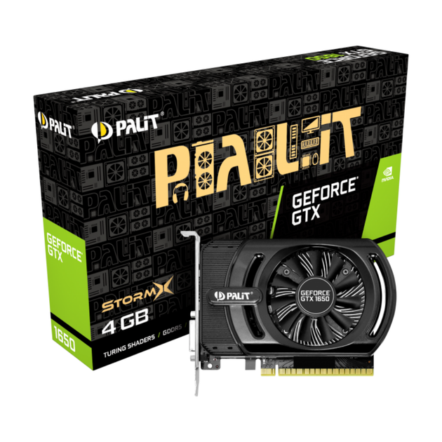 Відеокарта міні PALIT-XPERTVISION GTX1650 STORMX 4GB GDDR5 NE51650006G1-1170F - Фото 4 Відеокарта міні PALIT-XPERTVISION GTX1650 STORMX 4GB GDDR5 NE51650006G1-1170F - зображення 4