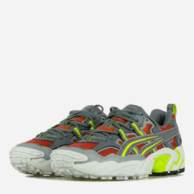 Buty do biegania w terenie męskie ASICS Gel-Nandi 1021A315-600 40 (7US) 25.2 cm Szary/Czerwony (4550153776353) - obraz 2