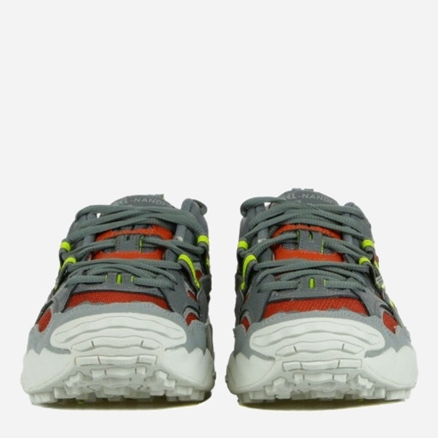 Чоловічі кросівки для бігу ASICS Gel-Nandi 1021A315-600 41.5 (8US) 26 см Сірий/Червоний (4550153776377) - зображення 3