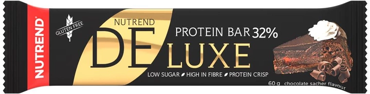 Baton proteinowy Nutrend Deluxe Bar 60 g Chocolate Sacher (8594073177360) - obraz 1
