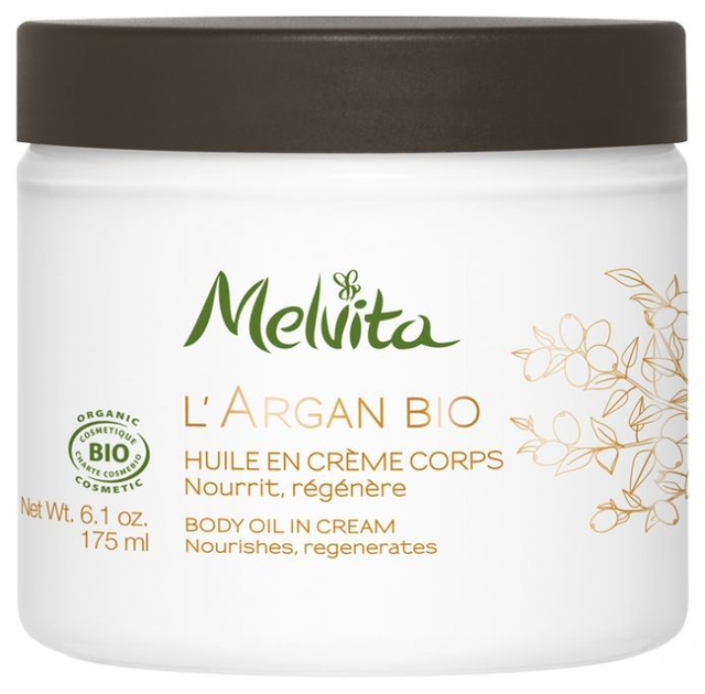Krem do ciała Melvita L'Argan Bio Body Oil In Cream 175 ml (3284410031138) - obraz 1