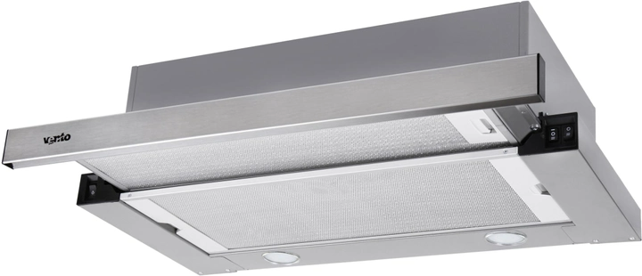 Витяжка Ventolux GARDA 60 INOX (750) SMD LED - изображение 3