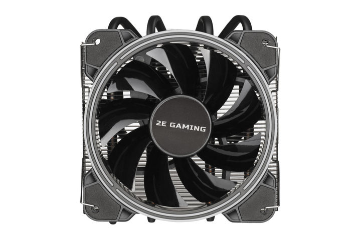 Процессорный кулер 2E GAMING AIR COOL AC120T4-RGB, LGA1700, 2011, 1366, 1200, 115X, 775, AM5, AM4, AM3, AM3+, - изображение 6