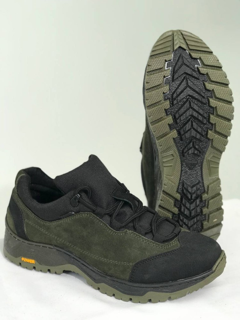 Тактичні демісезонні кросівки олива 42 - изображение 1